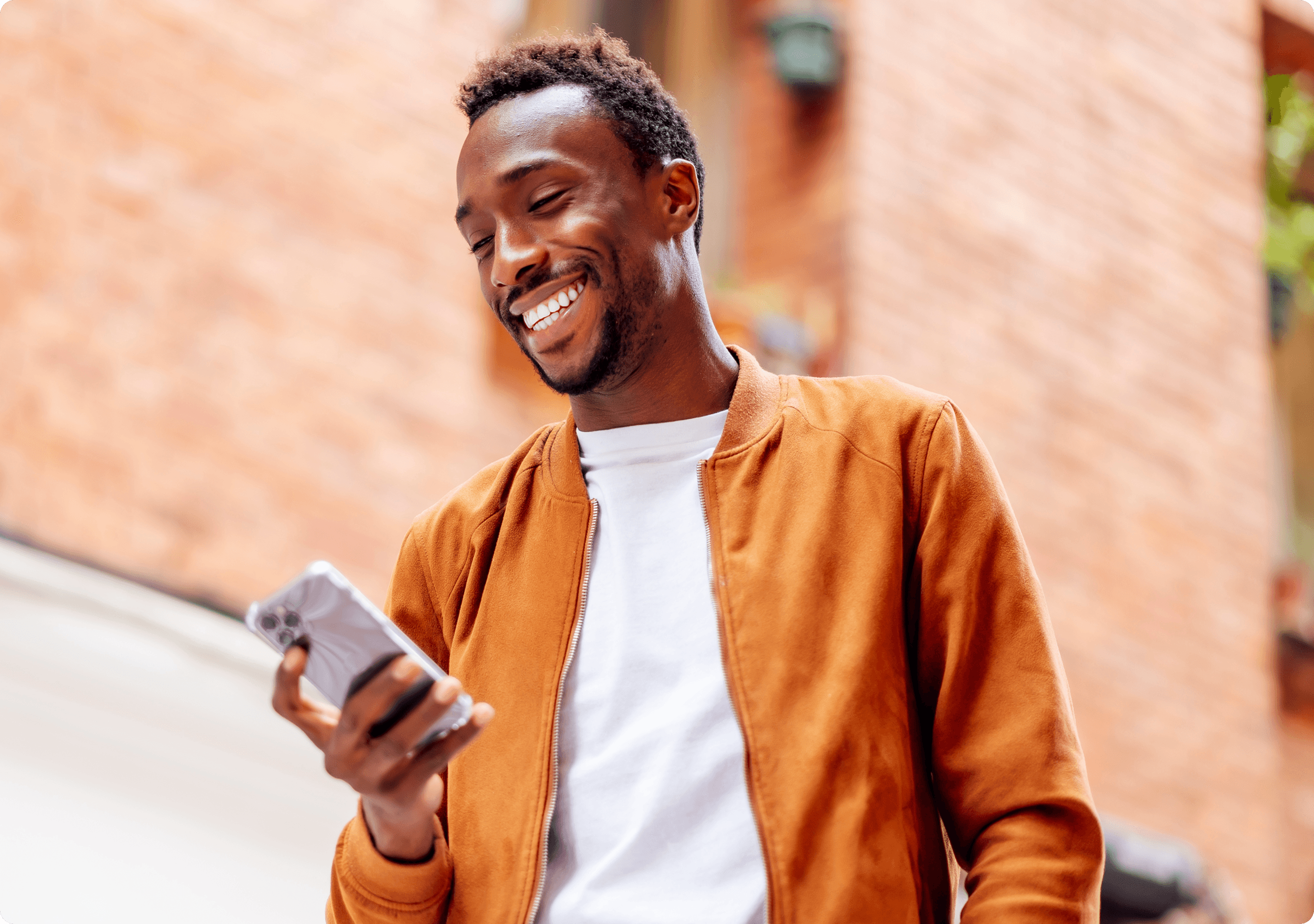 Merchant checking payments on their phone
